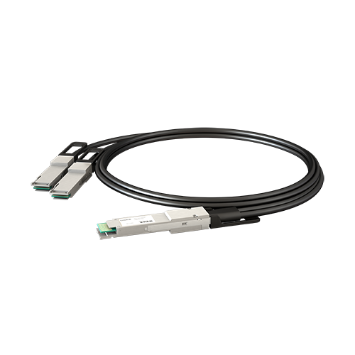 400G QSFP-DD to 2x200G QSFP56 AEC